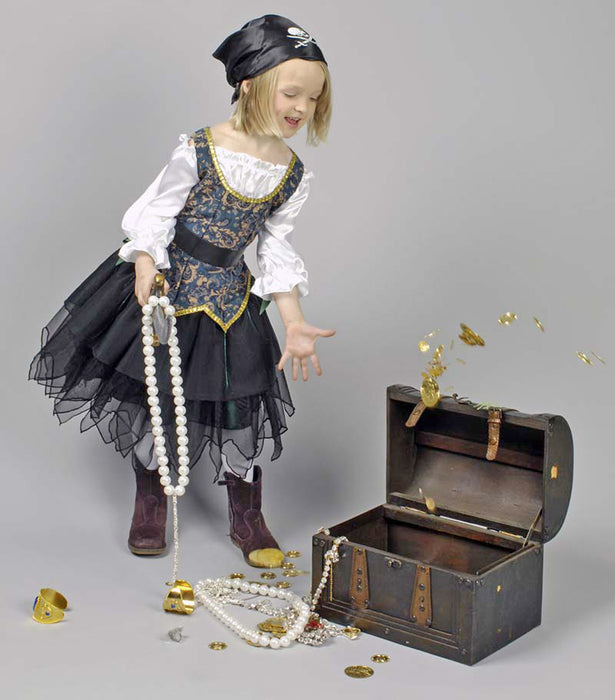 Piratin Angelica Seeräuberin Kostüm für Kinder
