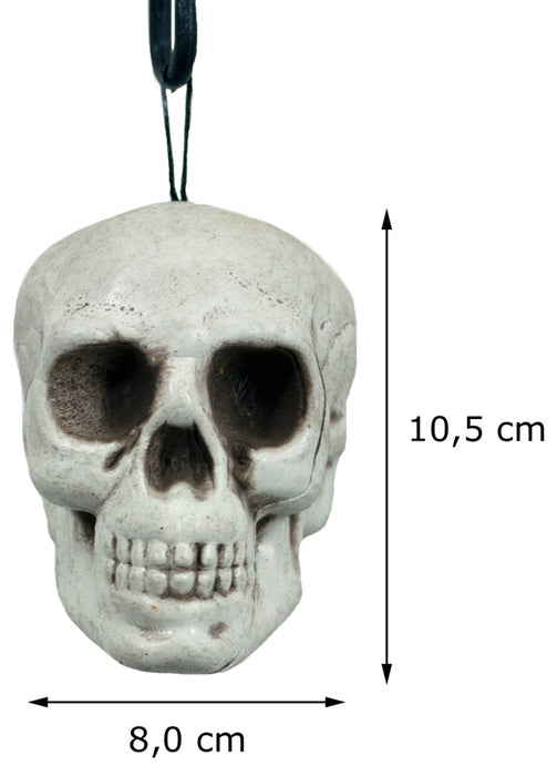 XL Totenkopf Skelett Girlande - 170 cm | Halloween Party Dekoration