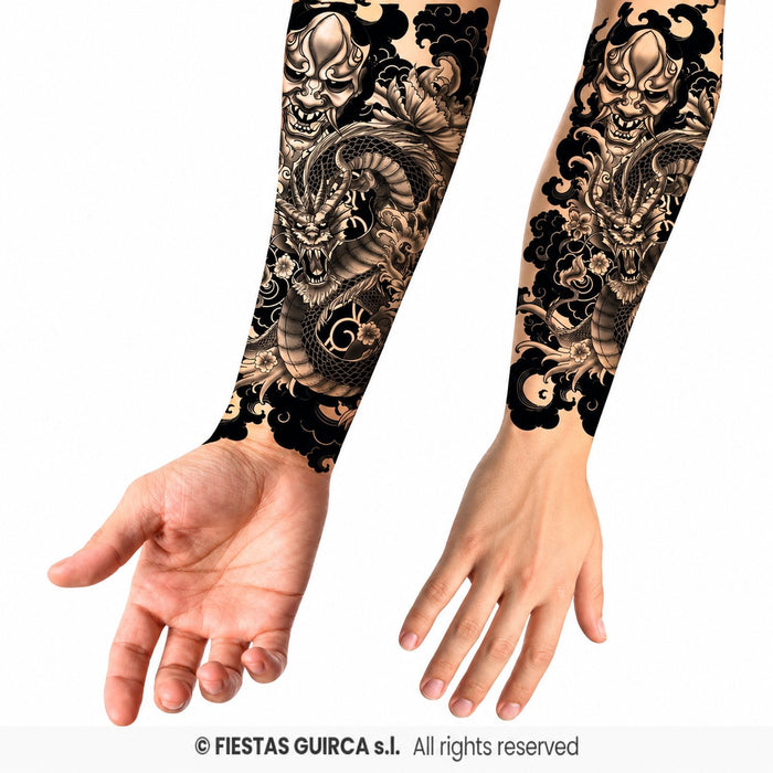 Halloween Tattoos "Drache" | 14 x 9 cm