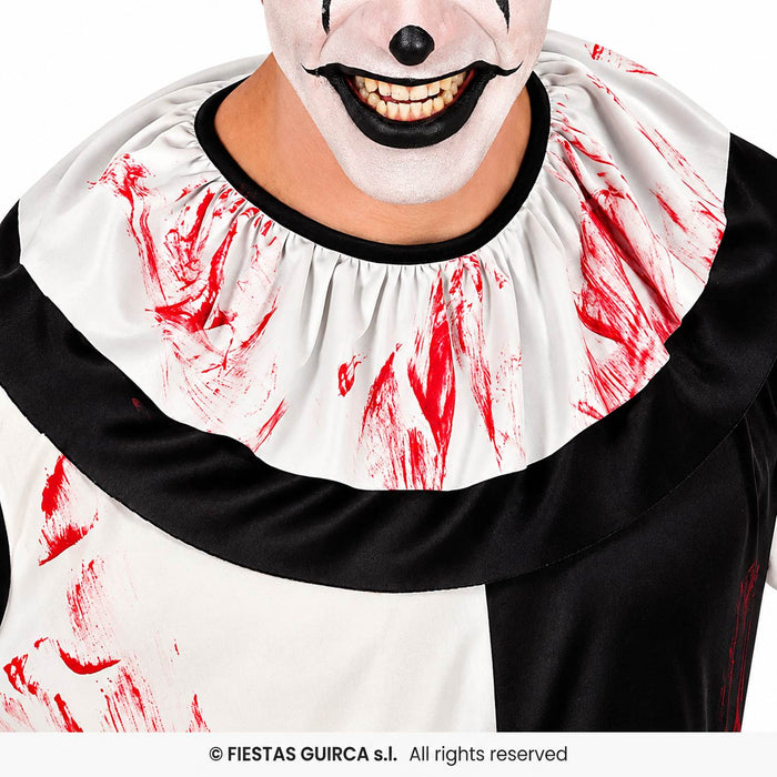 Kostüm "Terror Clown" für Herren | Einteiler mit Kragen