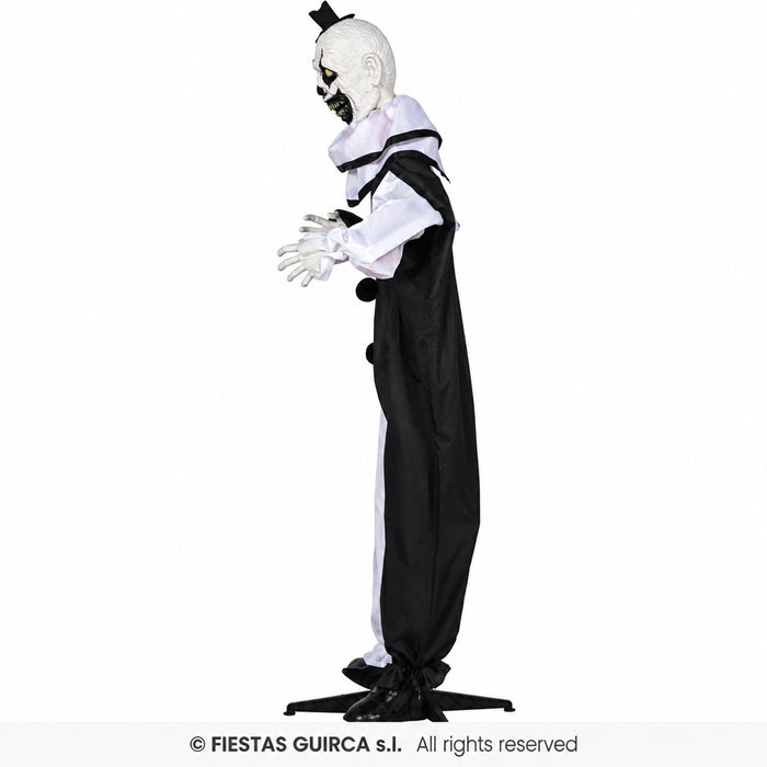 Halloween Figur "Terror Clown" Animiert | 205 cm - Bewegung, Sound & Licht