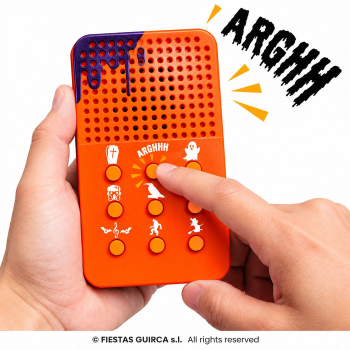 Terror Lautsprecher – Halloween Geräusche | 9 Sounds, 10 cm