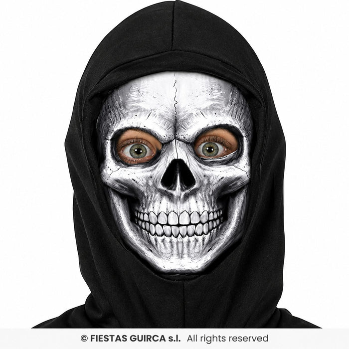 Halloween "Tod" Kostüm für Kinder | Tunika mit Kapuze