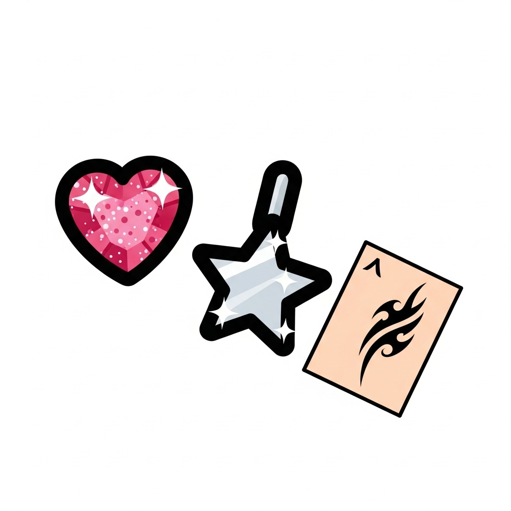 Klebeschmuck & Tattoos