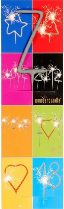 Wunderkerze Buchstabe Classic Z  6,5cm 35s