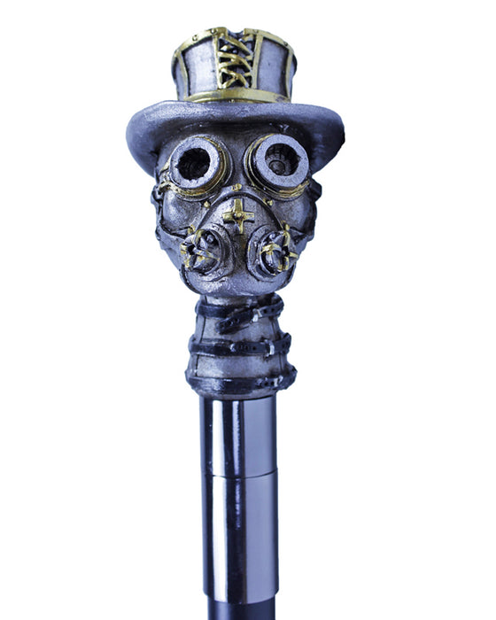 Gehstock aus Metall | Steampunk - 90 cm