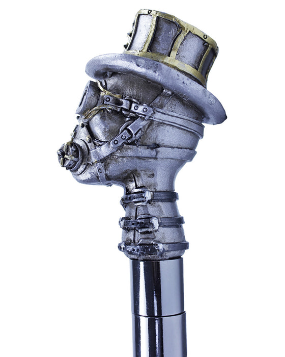 Gehstock aus Metall | Steampunk - 90 cm
