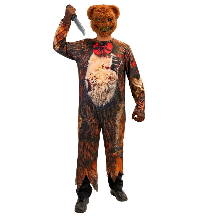 "Zombie Teddybär" Kostüm für Herren | Overall und Maske