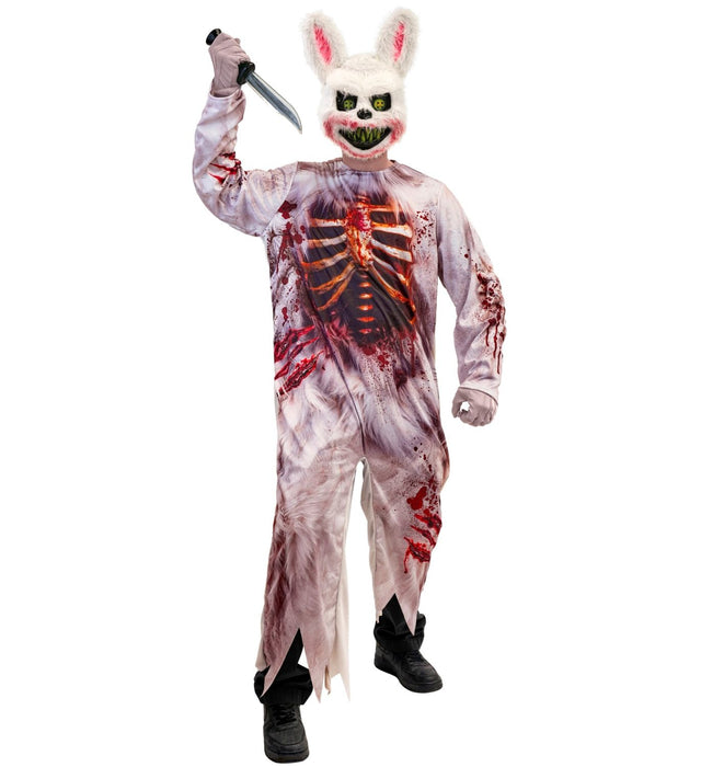 "Zombie Bunny" Kostüm für Herren | Overall und Maske