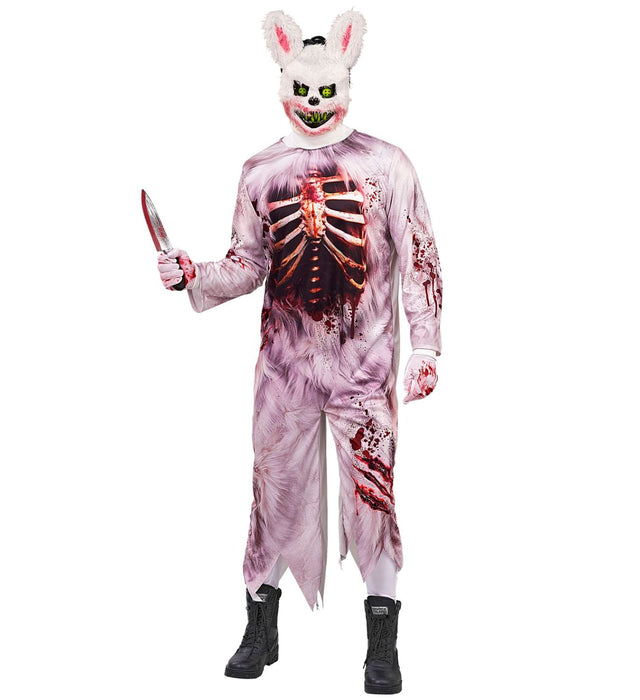 "Zombie Bunny" Kostüm für Herren | Overall und Maske