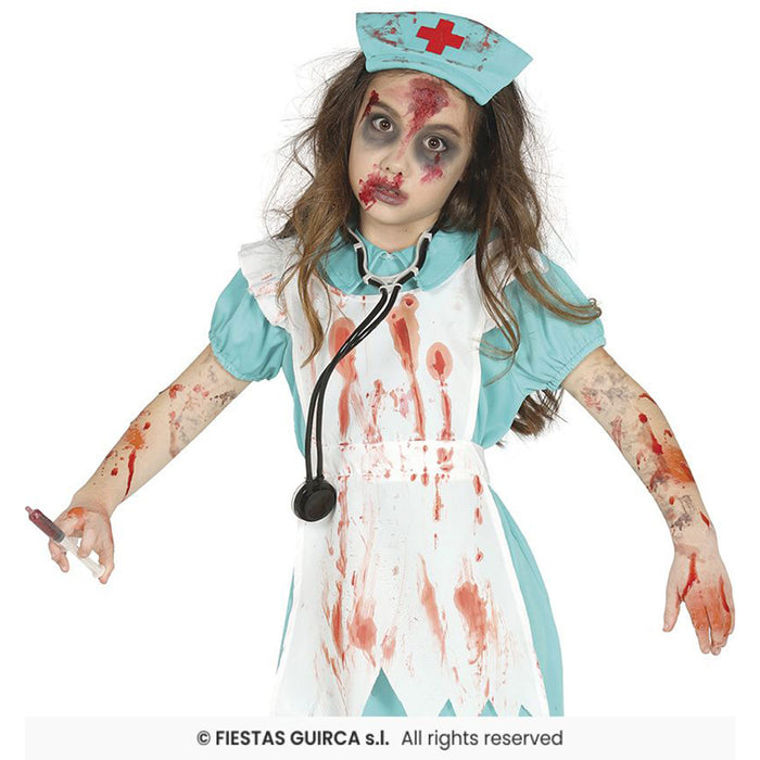 "Zombie Krankenschwester" Kostüm für Mädchen | 3-tlg.