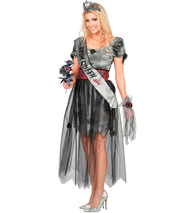 "Zombie Schönheitskönigin" Kostüm für Damen | 5-tlg.